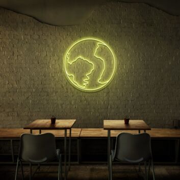 Earth Neon Sign