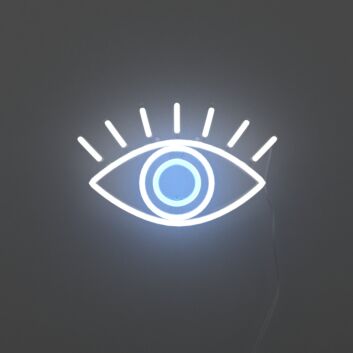 Lucky Eye Neon Sign