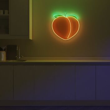 Peachy Neon Sign