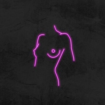 Woman Body Neon Sign