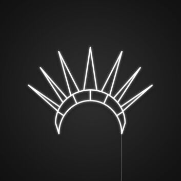 Crown Statue of Liberty Neon Sign