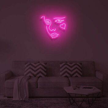 LOVE MARK&quot; LED Neon Sign