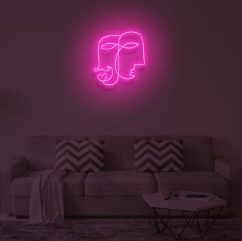 CONNECTION V2" LED Neon Sign