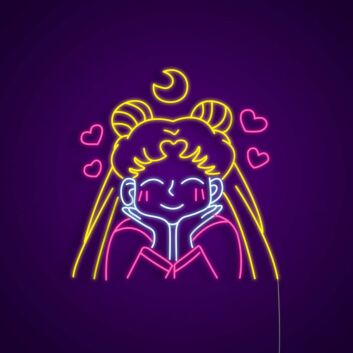 Sailor Moon Kawaii Neon Sign