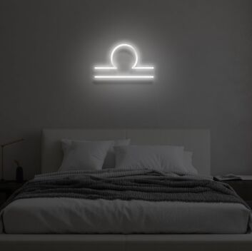 quot;LIBRA&quot; LED Neon Sign