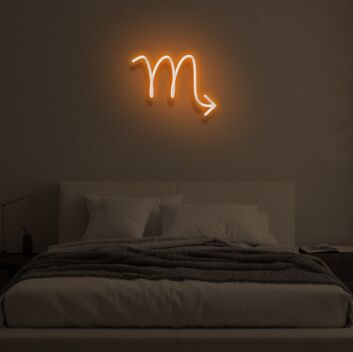 quot;SCORPIO&quot; LED Neon Sign