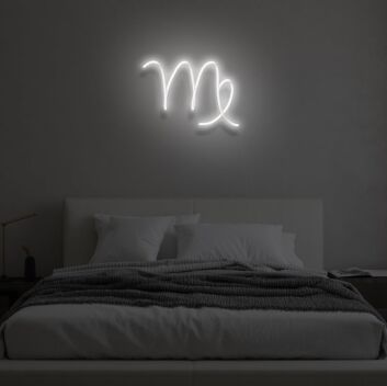 VIRGO&quot; LED neon sign