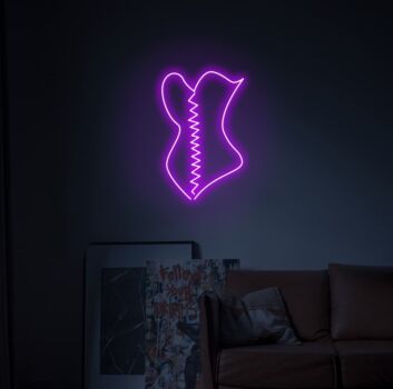 Corset Neon Sign