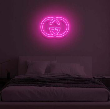 &quot;GG&quot; LED Neon Sign