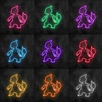 Charmeleon Neon Sign