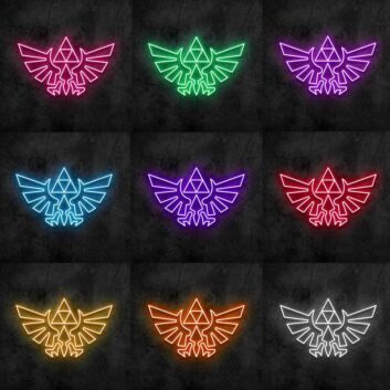 Triforce Neon Sign