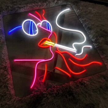 Beauty Smoking Neon Sign