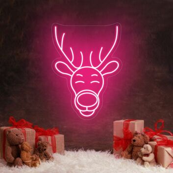 Christmas Deer Neon Sign