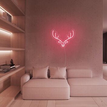 Elk Deer Neon Sign