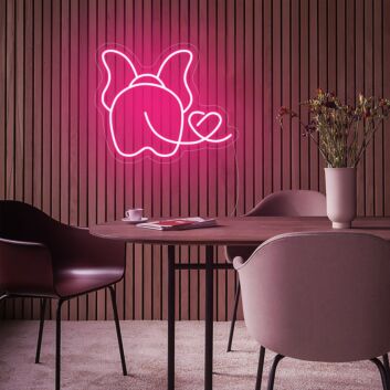Love Tail Elephant Neon Sign