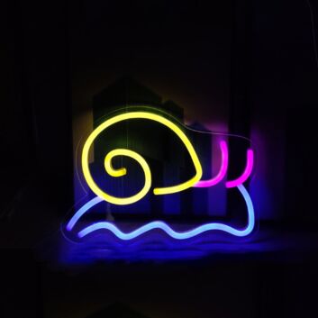 Snails Neon Sign