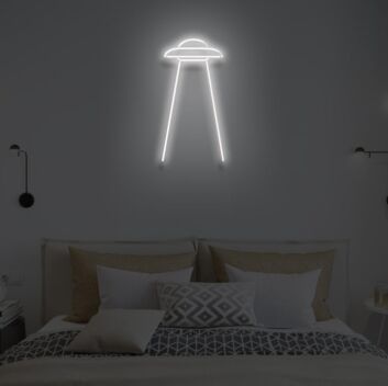 &quot;UFO&quot; LED Neon Sign