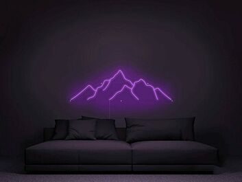 Mountain V1 Neon Sign