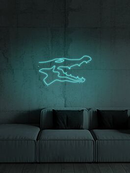 Crocodile Neon Sign