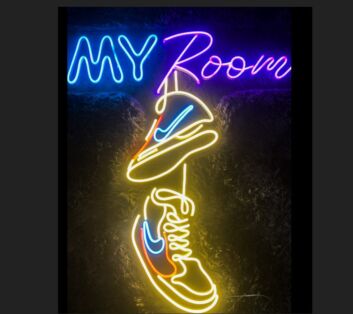 Sneakerhead Hypebeast Room Shoes Neon Sign