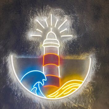 Lighthouse Neon Sign