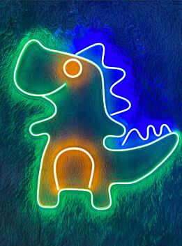 Cute Dinosaur Neon Sign