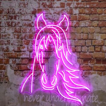 Horse Neon Sign