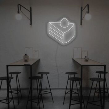 Strawberry Cake Neon Sign