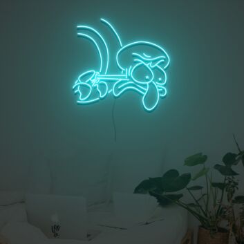 Squidward Stare Neon Sign Custom Neon Sign Lights Night Lamp Led Neon Sign Light For Home Party