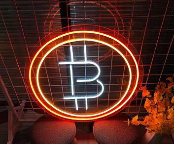 Bitcoin &#8211; Led Neon Sign