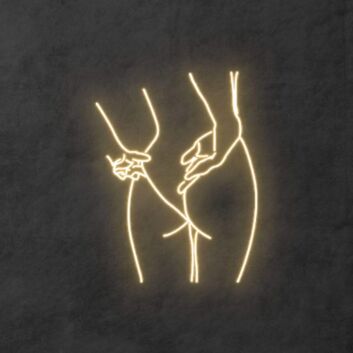 Peachy&#39; Neon Sign