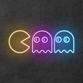 PacMan Neon Sign