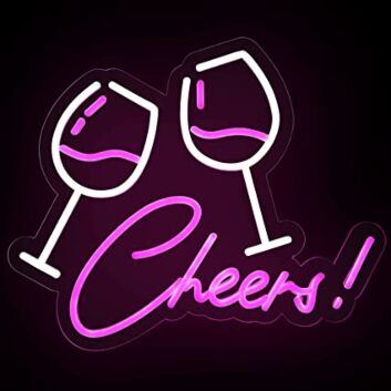 Cheers Neon Sign Bar Decoration Sign