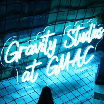 Gravity Studios At Gmac Neon Sign