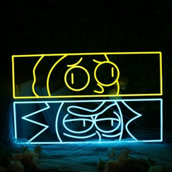 Rick And Morty Neon LED Sign