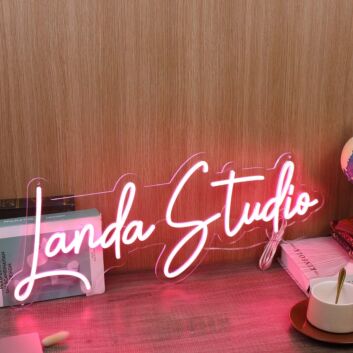 Landa Studio Red Neon Sign