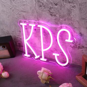 KPS Pink Neon Sign