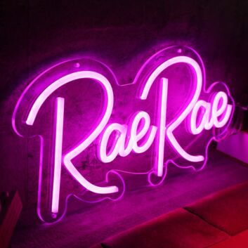 Rae Rae Pink Neon Sign