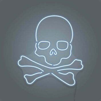 Pirate Skull LED Neon Sign