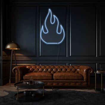 Campfire LED Neon Sign