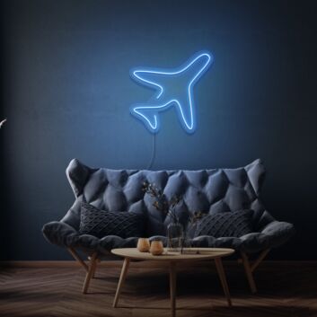 Airplane LED Neon Sign