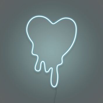 Melting Heart Custom Neon Lights