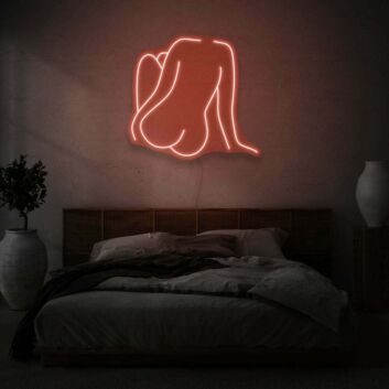 Sexy Woman's Back LED Neon Sign