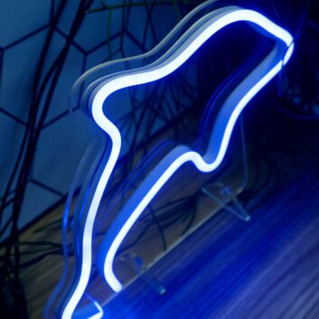 Dolphin LED Mini Neon Sign