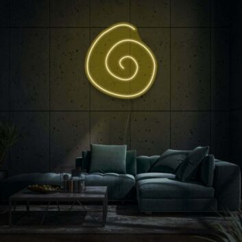 Spiral LED Neon Sign