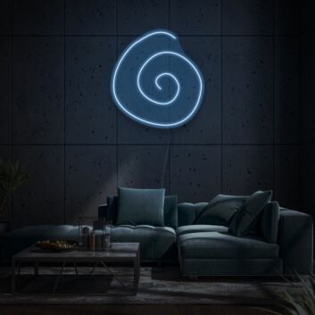 Spiral LED Neon Sign