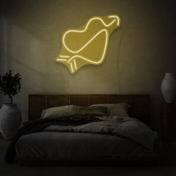 Minimalist Heart Pierced with Arrow LED Neon Light