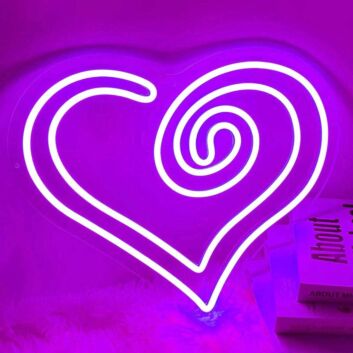 Love More Neon Sign