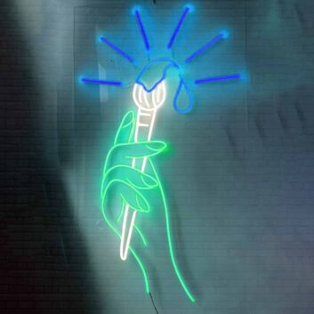 Paintbrush Neon Sign Wall Decoration
