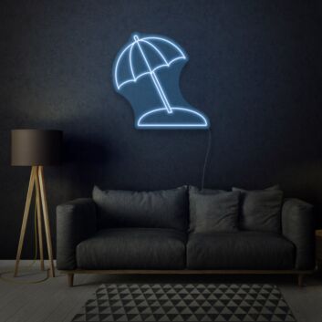 Umbrella Neon Shelter and Protection